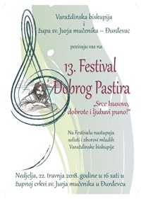 13. Festival Dobroga Pastira u molitvi za duhovna zvanja okuplja mlade glazbenike u Đurđevcu